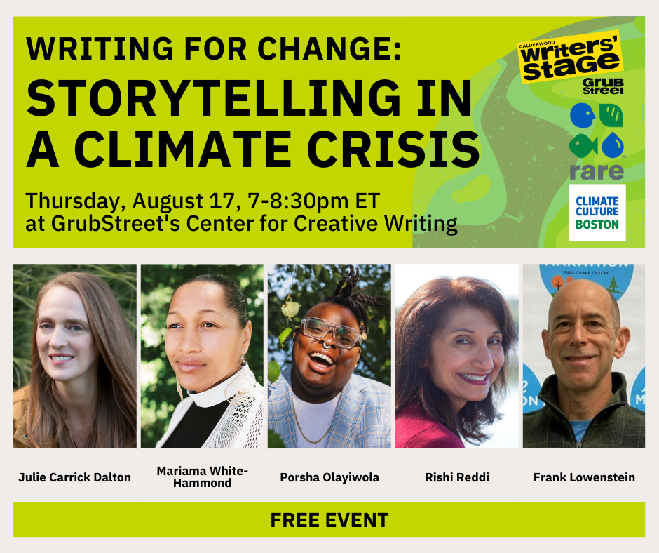 Writing For Change: Storytelling In A Climate Crisis