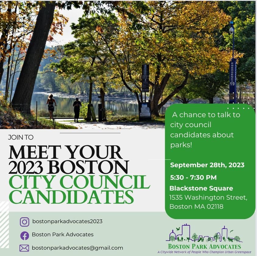 Boston Park Advocates Candidate Meet-and-Greet