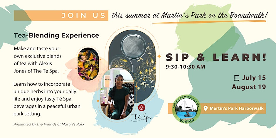 Sip & Learn at Martin's Park!